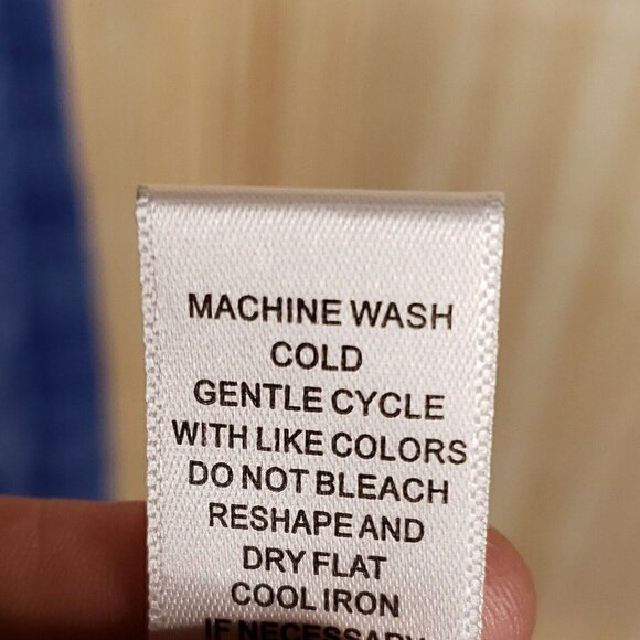 Cupio Womens Blue High Low Thin Crewneck Tunic Sweater Large - Picture 6 of 6